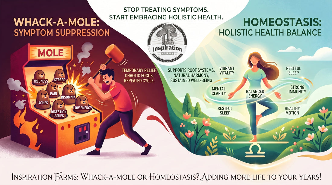 Stop Playing "Whack-A-Mole" with Symptoms-Start Treating Your Health