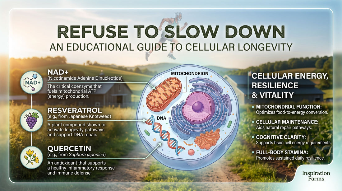 Who Can Benefit from Inspiration Farms’ NAD+ Longevity Complex?