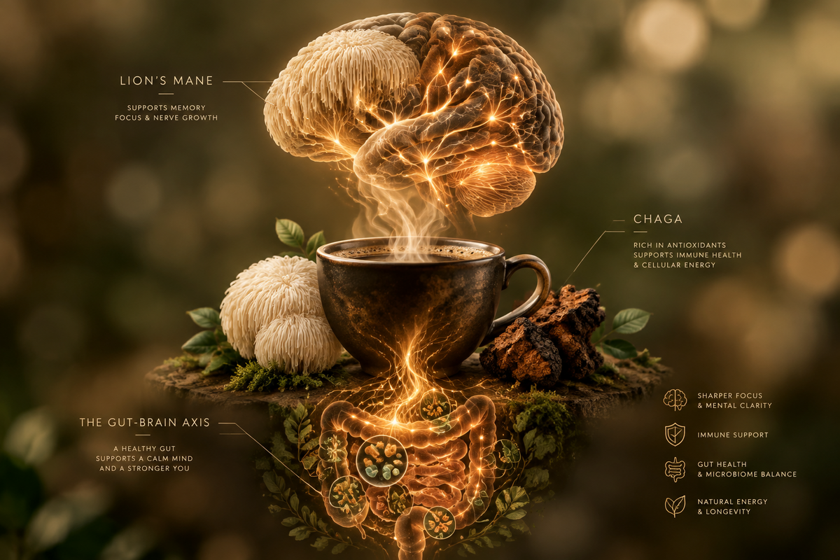 Coffee- The Gut-Brain Connection