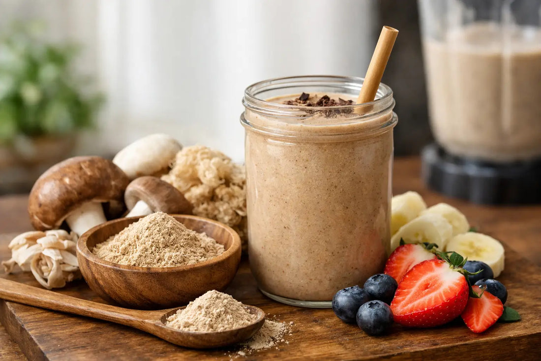 Fermented Mushroom Powder for Smoothies That Tastes Good
