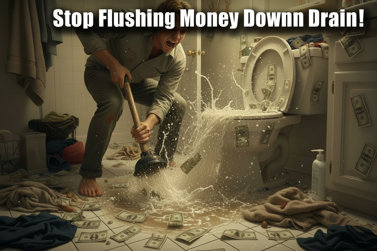 Are You Flushing Your Money Down the Drain?
