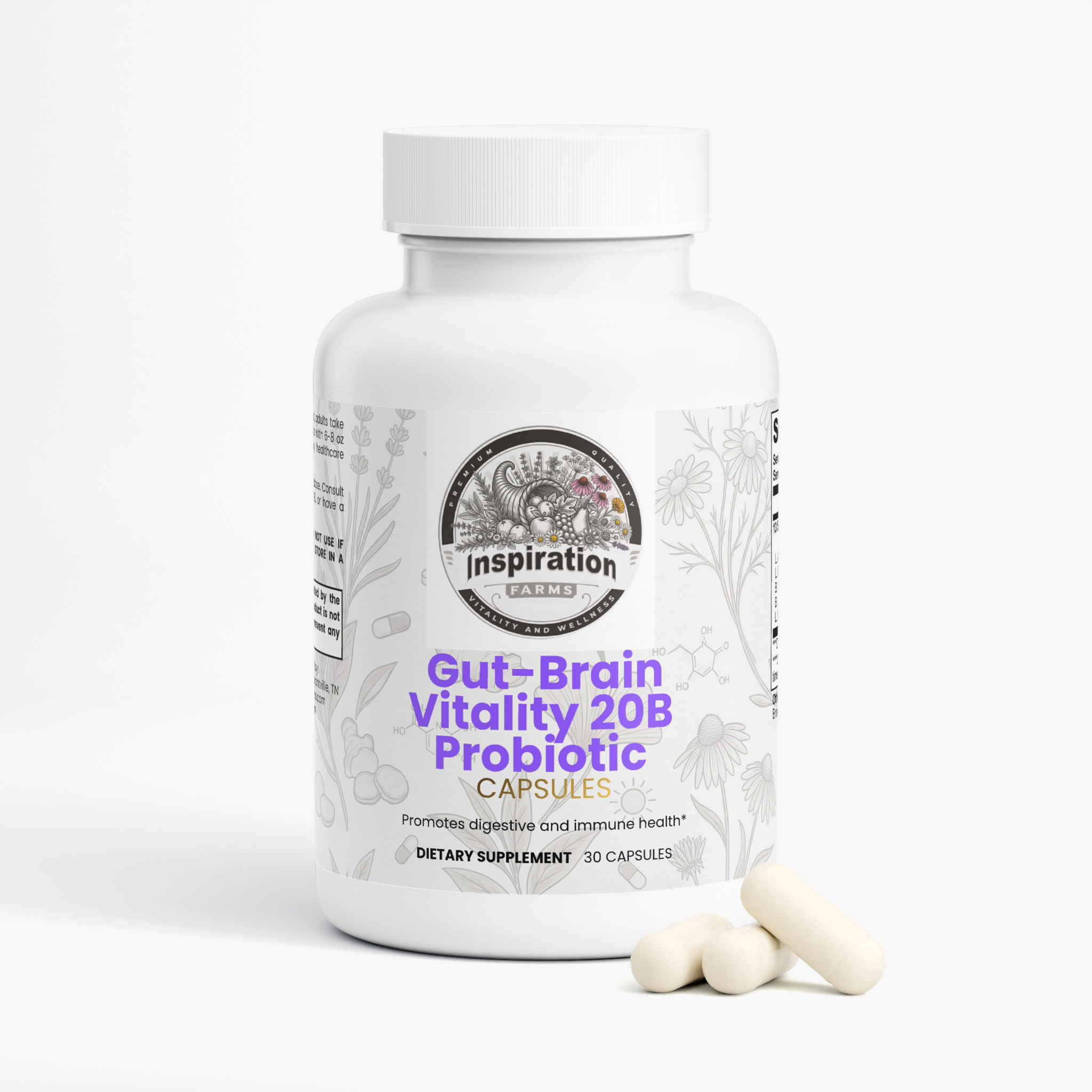 Gut-Brain Vitality 20B Probiotic