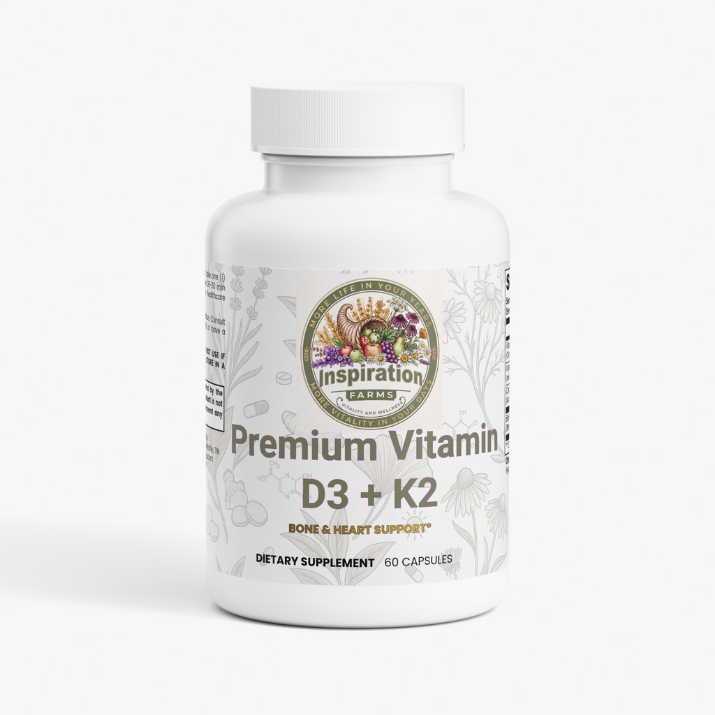 Premium Vitamin D3 + K2 Complex