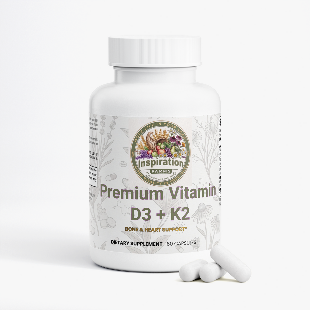Premium Vitamin D3 + K2 Complex