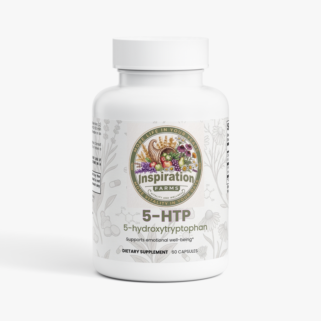 5-HTP Capsules – Griffonia Seed Extract | 60 Capsules