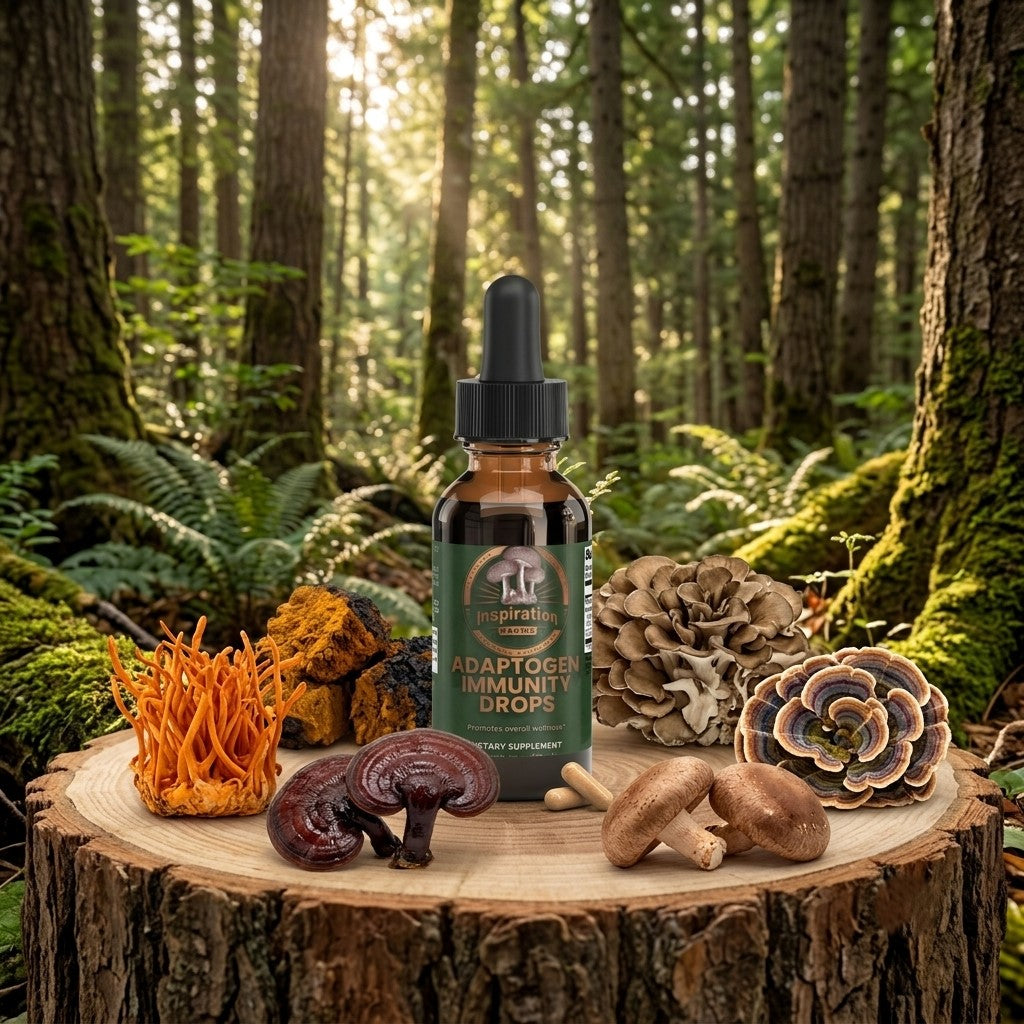 Mushroom Adaptogen Immunity Drops