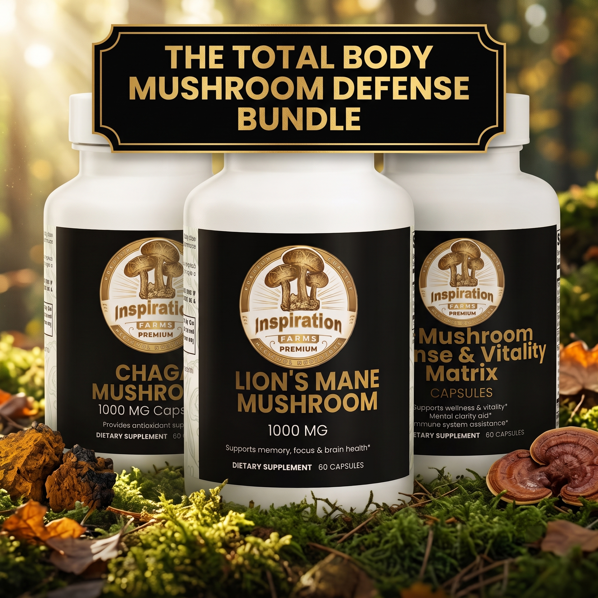 The Total Body Mushroom Defense Bundle (3-Pack)